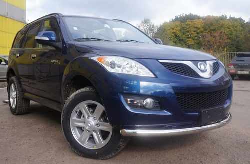 Захист переднього бампера Great Wall Haval H5 2010+