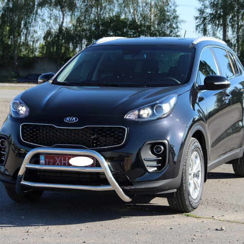 Кенгурятник з двома перемичками для Kia Sportage 2016-