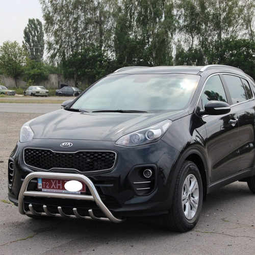Кенгурятник з грилем Ø60 для Kia Sportage 2016-