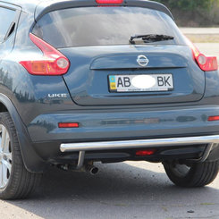 Захист заднього бампера для Nissan Juke 2010+
