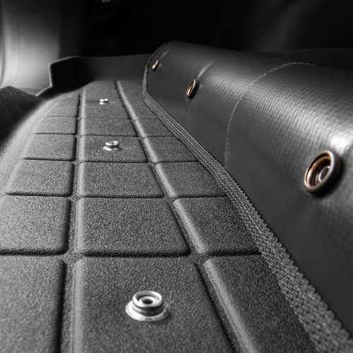 Килимок в багажник коричневий з накидкою Weathertech USA для Toyota LC 200/LX 570 (7 місць)