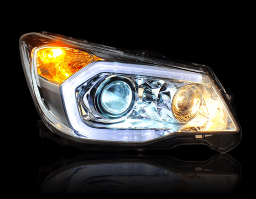 Передні альтернативні ксенонові фари DRL для Subaru Forester SJ 2013+ V2