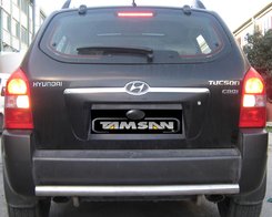 Захист заднього бампера труба для Hyundai Tucson