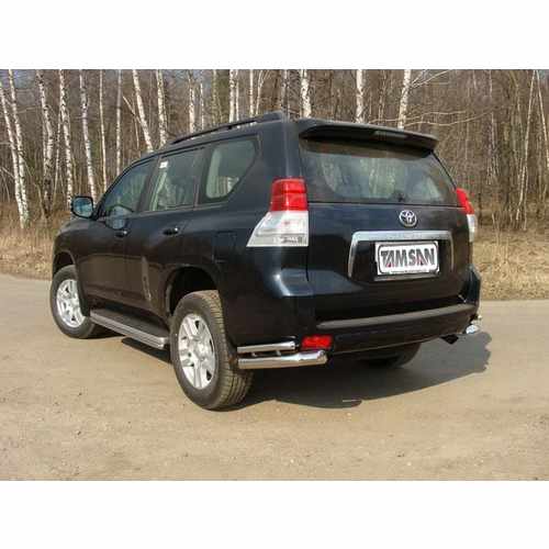 Захист штатного порогу Tamsan для Toyota Land Cruiser 150 Prado