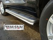 Захист штатного порогу Tamsan для Toyota Land Cruiser 150 Prado