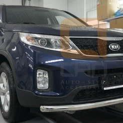 Передій захист труба Can oto для Kia Sorento 2013-2015