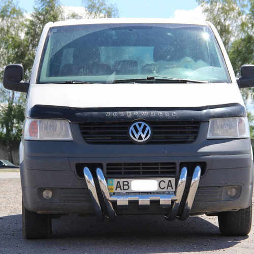 Захист переднього бампера для VOLKSWAGEN Transporter 2003-2010