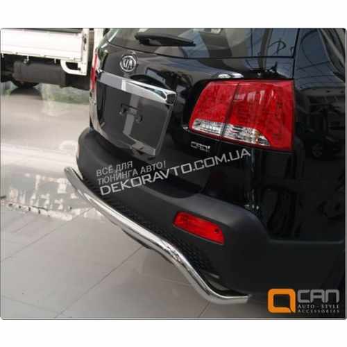 Захист заднього бампера труба Can oto для Kia Sorento 2009-2012/Hyundai Santa fe 2006-2012