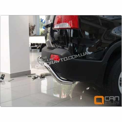 Захист заднього бампера труба Can oto для Kia Sorento 2009-2012/Hyundai Santa fe 2006-2012