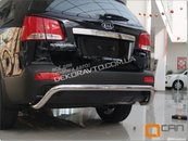 Захист заднього бампера труба Can oto для Kia Sorento 2009-2012/Hyundai Santa fe 2006-2012