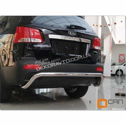 Захист заднього бампера труба Can oto для Kia Sorento 2009-2012/Hyundai Santa fe 2006-2012