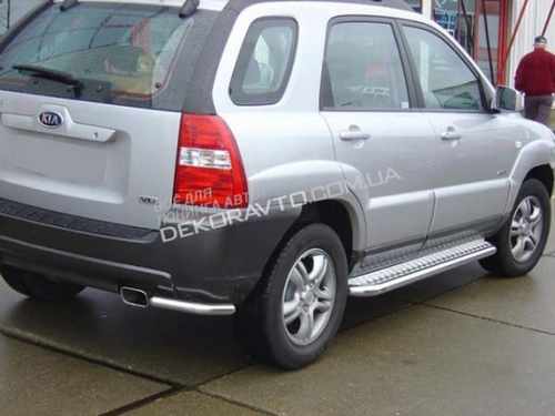 Задня захист куточки Can otomotiv для Kia Sportage 2004-2009