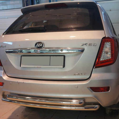 Захист заднього бампера подвійна для Lifan X60 2013+