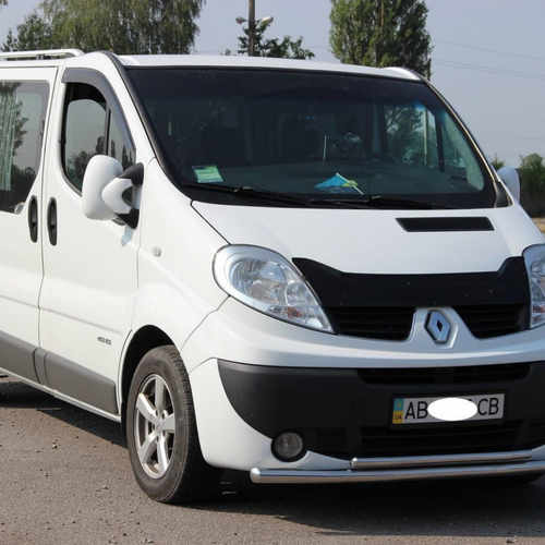 Передій захист подвійний d60/42 для Renault Trafic II 2001-2014