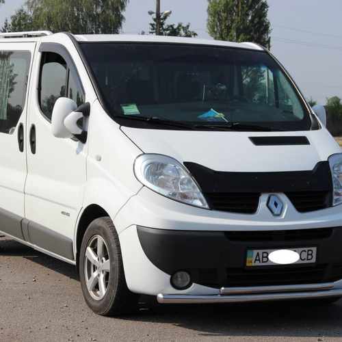 Передій захист подвійний d60/42 для Renault Trafic II 2001-2014