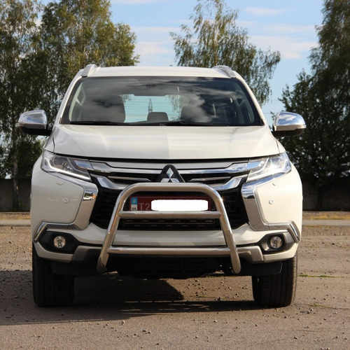 Кенгурятник з двома перемичками для Mitsubishi Pajero Sport 2016+