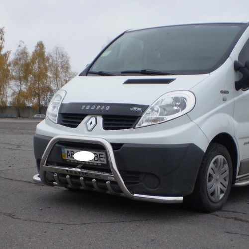 Захист переднього бампера Ø51 для Renault Trafic II 2001-2014