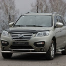 Захист переднього бампера подвійний для Lifan X 2011+