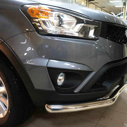 Захист переднього бампера труба для Ssang Yong Korando 2013+