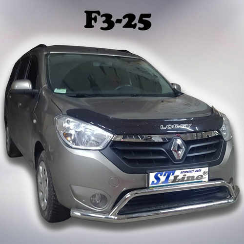 Захист переднього бампера для Renault Lodgy 2013+