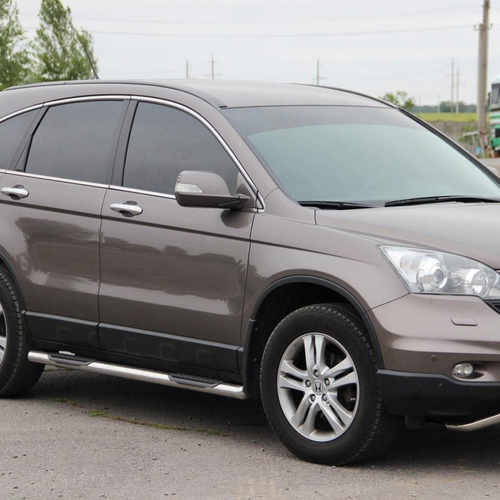 Пороги труба нерж. для Honda CR-V 2006-2013 /Ø60