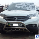Кенгурятник з перемичкою і грилем D60 для Honda CR-V 2012+