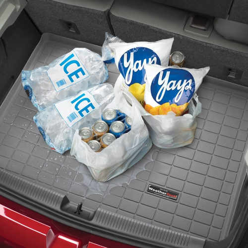 Килимок в багажник коричневий з накидкою Weathertech USA для Toyota LC 200/LX 570 (7 місць)