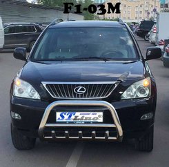 Кенгурятник з грилем для Lexus RX 2003-2009