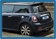 Хром накладка над номером на кришку багажника (нерж.) для Mini Cooper R56 2006+