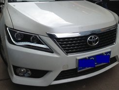 Toyota Сamry V50 светодиодные фары  оптика передняя ксенон 2 линзы 2012-2014