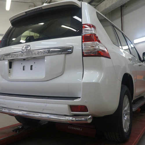 Захист заднього бампера Toyota Land Cruiser 150 2009-2013/2013-2017/2018+) (одинарна) d 70