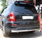 Задній захист одинарний прямий для Рекстон 2006-2012, 2012+