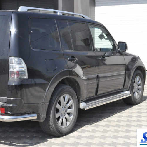Задня захист бампера куточки для Mitsubishi Pajero 2006+