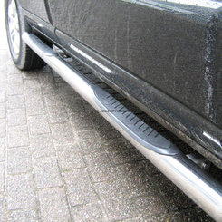 Пороги труба нерж для Honda CR-V 2006-2012