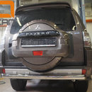 Захист заднього бампера одинарна труба d 60 Mitsubishi Pajero IV 2011+