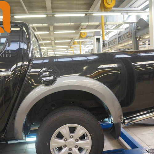 Захист заднього бампера куточки d 70 Mitsubishi L200 2013-2015