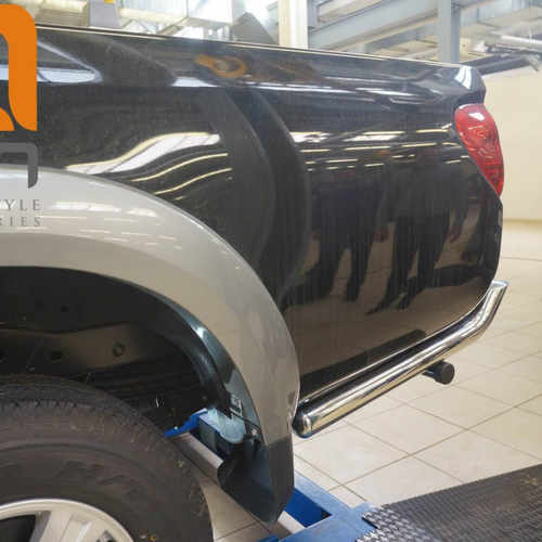 Захист заднього бампера куточки d 70 Mitsubishi L200 2013-2015