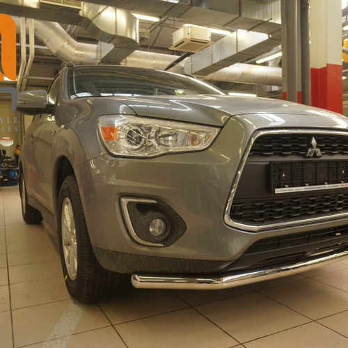 Захист переднього бампера Mitsubishi ASX 2013+ (одинарний) d 60
