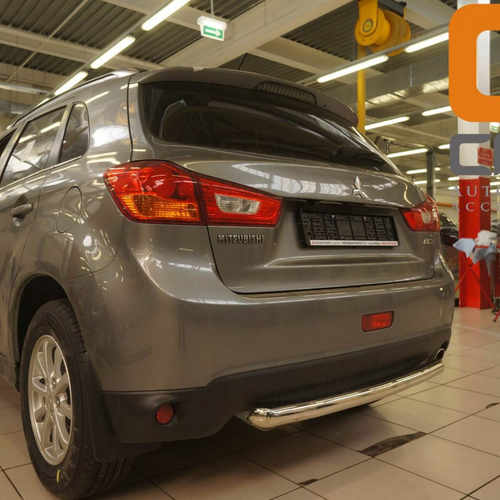 Захист заднього бампера (одинарна) d 60 Mitsubishi ASX 2013+