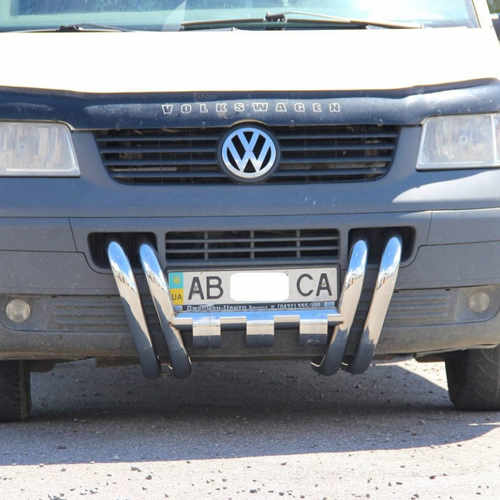 Захист переднього бампера для VOLKSWAGEN Transporter 2003-2010