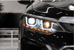 Передні LED фари з ДХО для Toyota Camry V55 2014-2017
