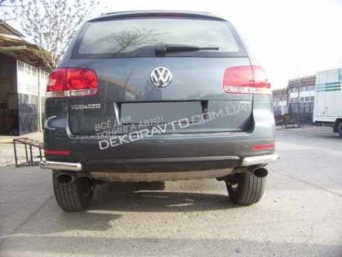 Захист задня куточки VW Touareg 2007-2010