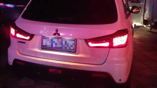Світлодіодні задні ліхтарі LED для ASX (Red style)
