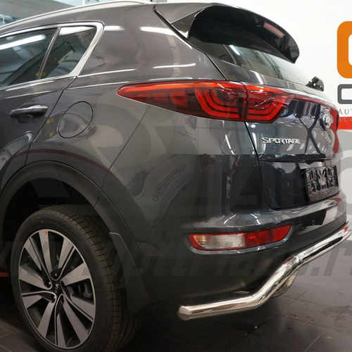 Захист заднього бампера хвиля d60 для KIA Sportage 2016+