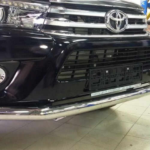Передній захист Toyota Hilux 2016+ діаметр труби 70мм