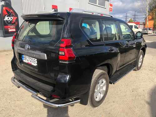 Захист заднього бампера Toyota Land Cruiser 150 2018+ (чайка) d 60