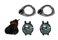 Противотуманные фары для Ford Focus 2011+ Хром ободок