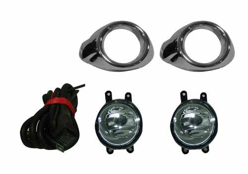 Протитуманні фари для Ford Focus 2011+ Хром
