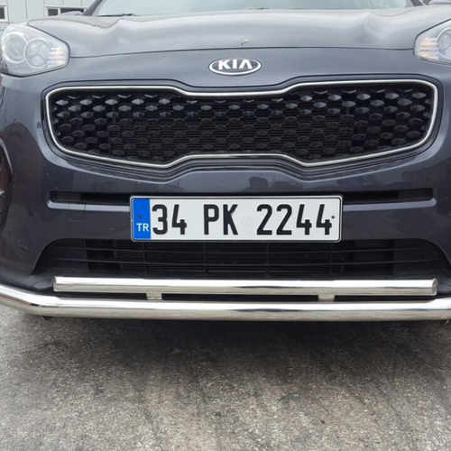 Передій захист для Kia Sportage 2016+ 60/60  мм