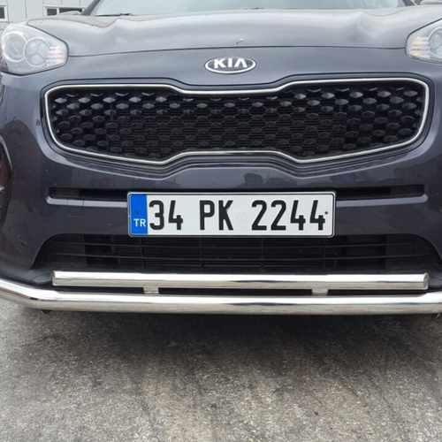 Передій захист для Kia Sportage 2016+ 60/60  мм